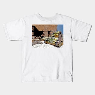 WW2 British Matilda Tank Kids T-Shirt